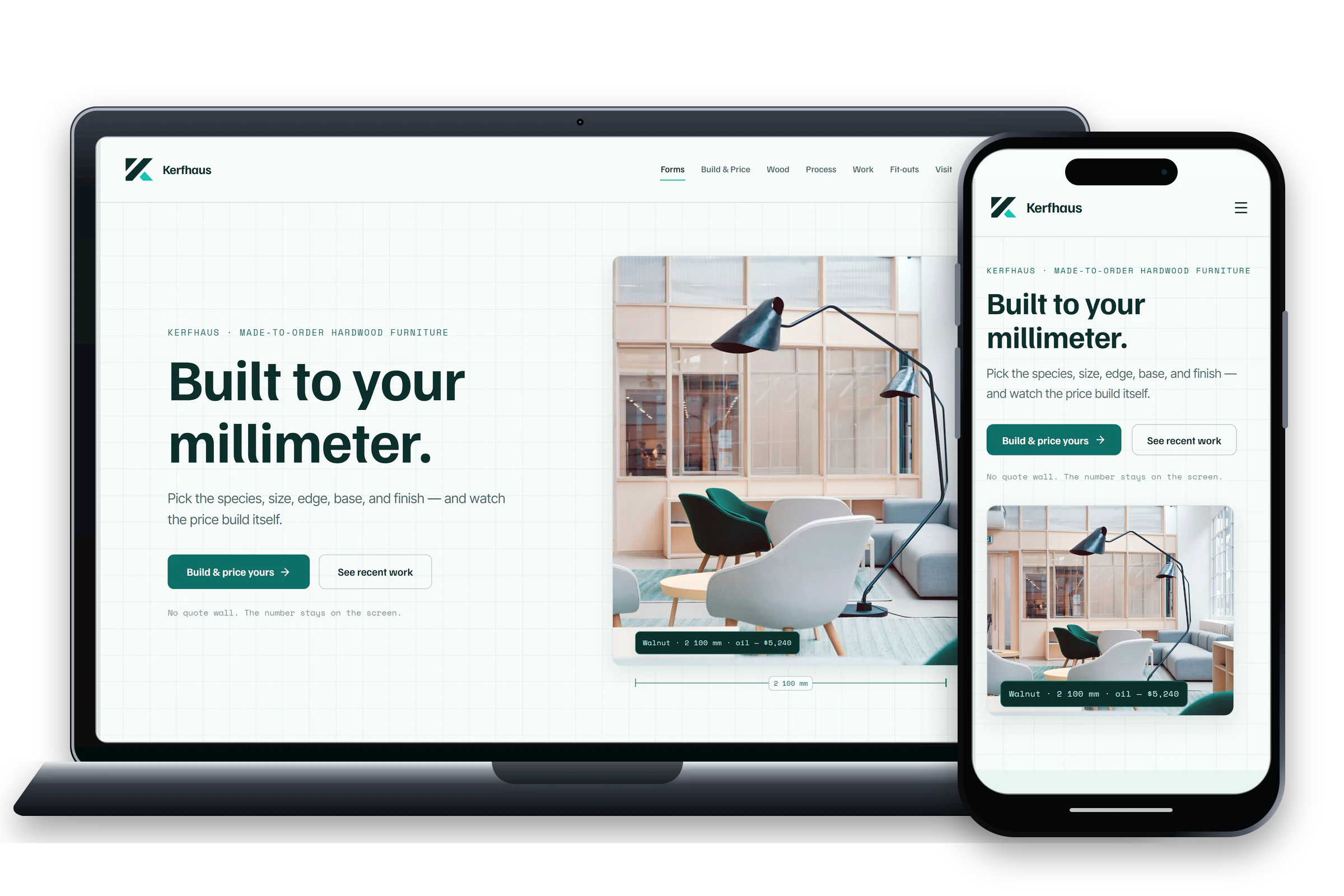 Kerfhaus website design