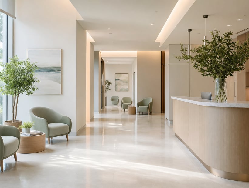 Spotless clinics & wellness cleaned by Cleanwright