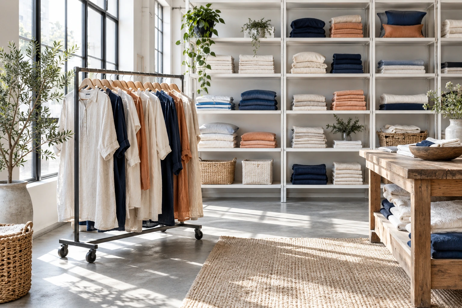 Across a marketplace: the physical work behind an online sale.